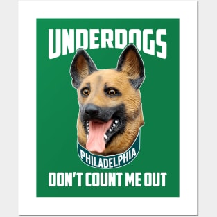 Philadelphia City Underdogs Football Lover Fan Posters and Art